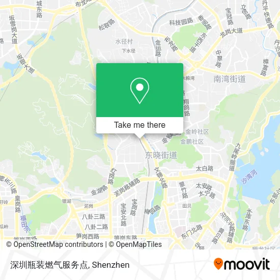深圳瓶装燃气服务点 map