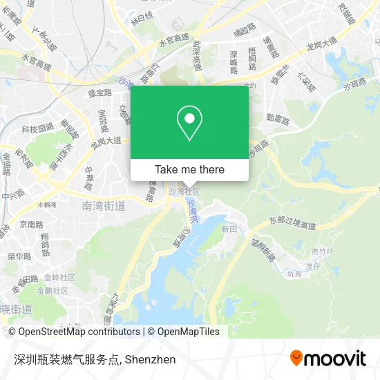 深圳瓶装燃气服务点 map