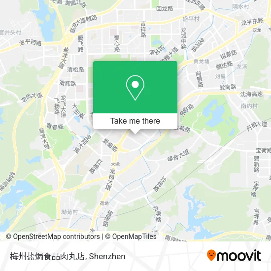 梅州盐焗食品肉丸店 map