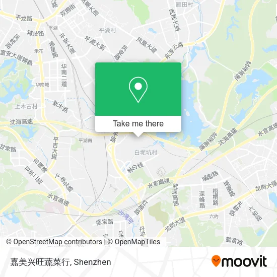 嘉美兴旺蔬菜行 map