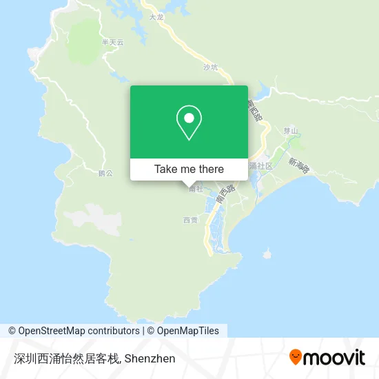 深圳西涌怡然居客栈 map
