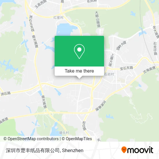 深圳市楚丰纸品有限公司 map