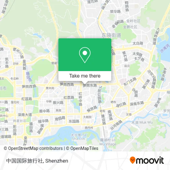 中国国际旅行社 map