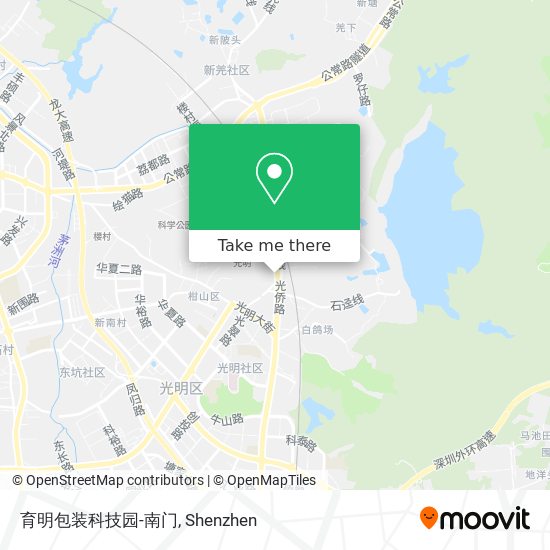 育明包装科技园-南门 map