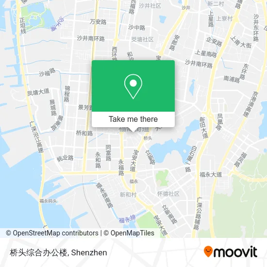 桥头综合办公楼 map