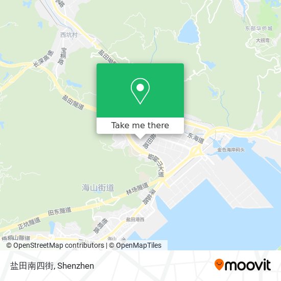盐田南四街 map