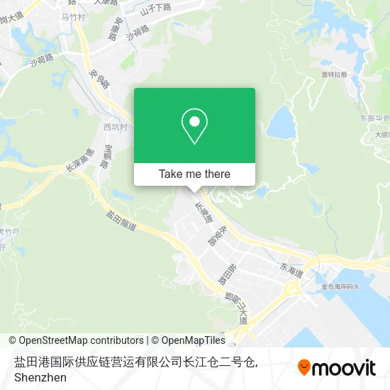盐田港国际供应链营运有限公司长江仓二号仓 map