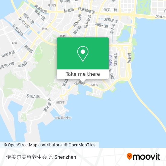 伊美尔美容养生会所 map