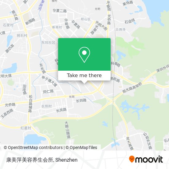 康美萍美容养生会所 map