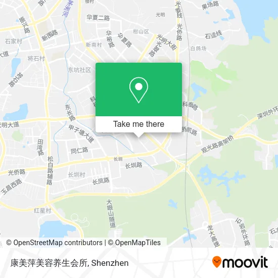 康美萍美容养生会所 map