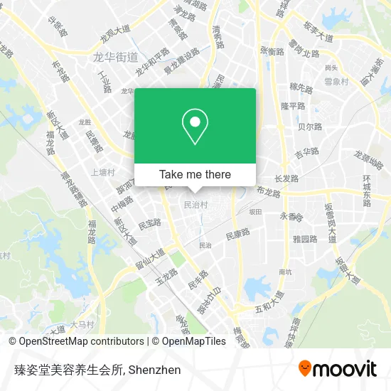 臻姿堂美容养生会所 map