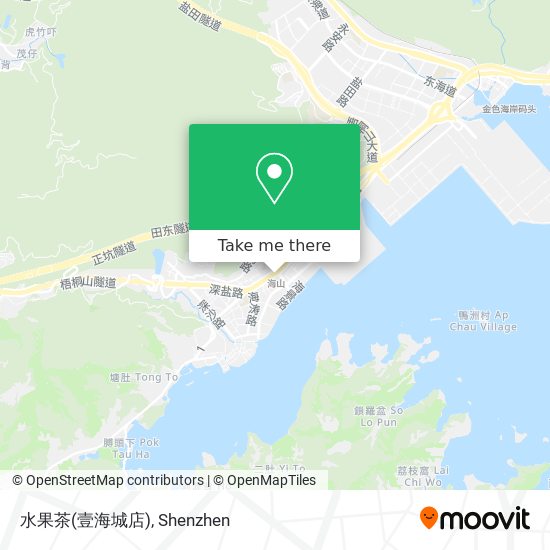 水果茶(壹海城店) map