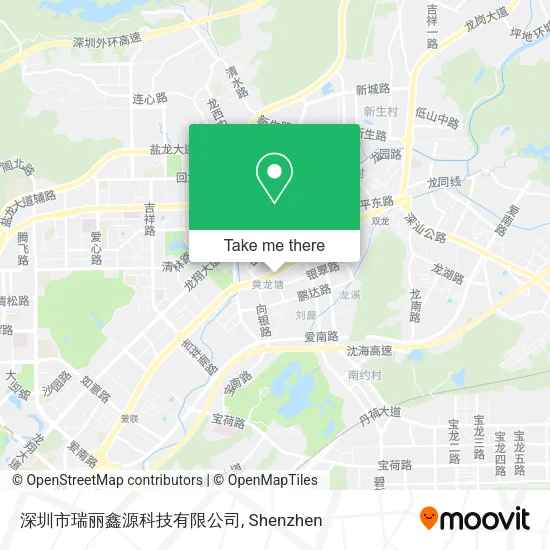 深圳市瑞丽鑫源科技有限公司 map