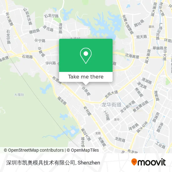 深圳市凯奥模具技术有限公司 map