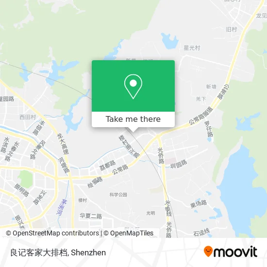 良记客家大排档 map