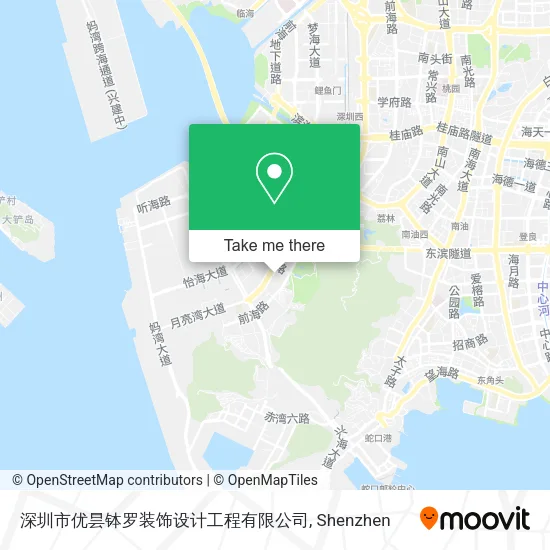 深圳市优昙钵罗装饰设计工程有限公司 map
