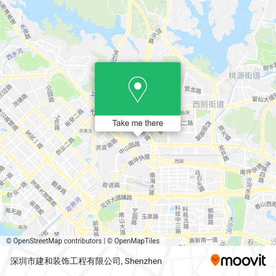 深圳市建和装饰工程有限公司 map