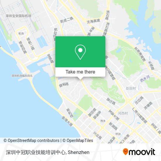 深圳中冠职业技能培训中心 map