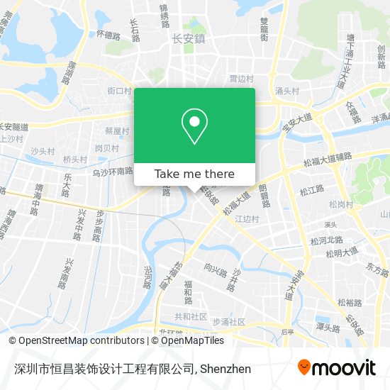 深圳市恒昌装饰设计工程有限公司 map