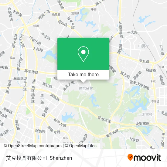 艾克模具有限公司 map