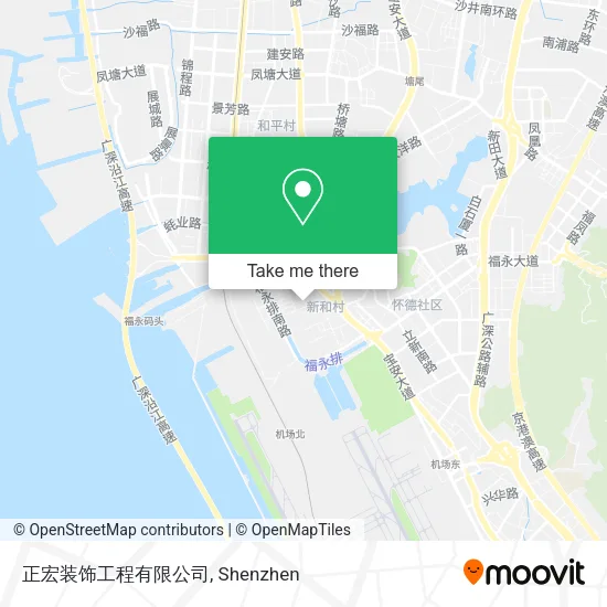 正宏装饰工程有限公司 map