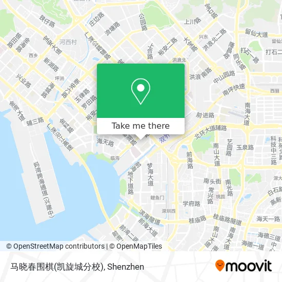 马晓春围棋(凯旋城分校) map