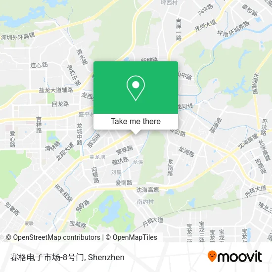 赛格电子市场-8号门 map