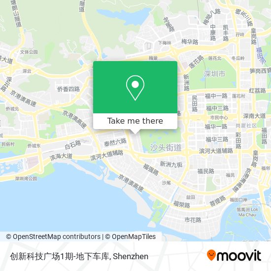 创新科技广场1期-地下车库 map