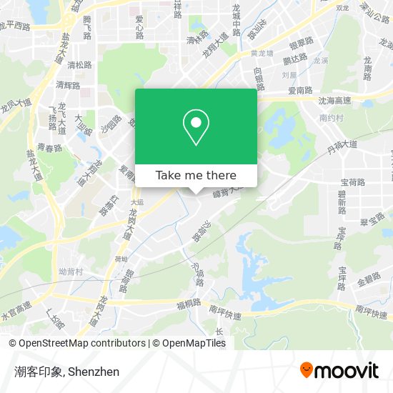 潮客印象 map