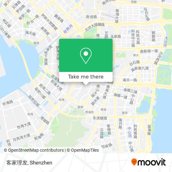 客家理发 map