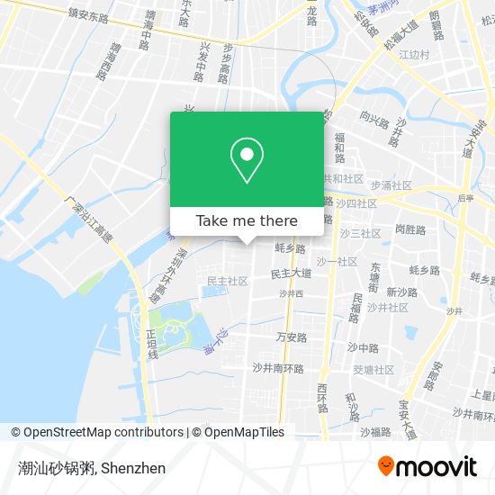 潮汕砂锅粥 map