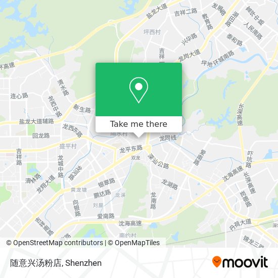随意兴汤粉店 map