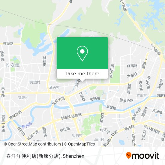 喜洋洋便利店(新康分店) map