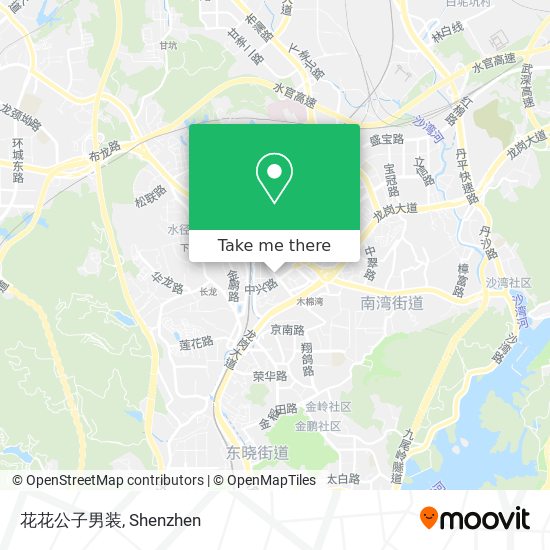 花花公子男装 map