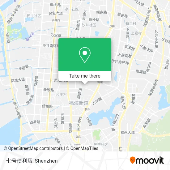七号便利店 map