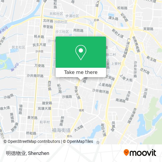 明德物业 map