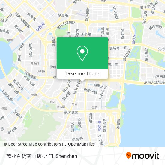 茂业百货南山店-北门 map