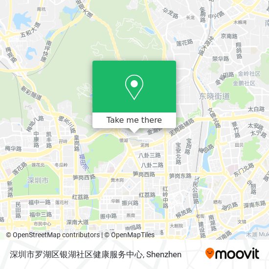 深圳市罗湖区银湖社区健康服务中心 map