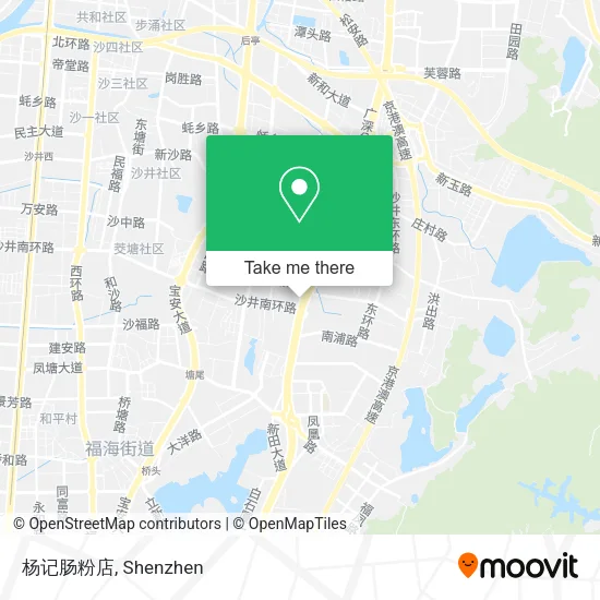 杨记肠粉店 map