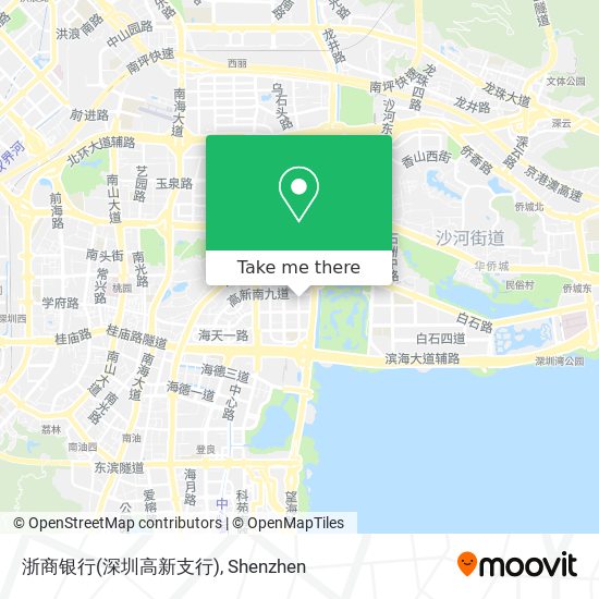 浙商银行(深圳高新支行) map
