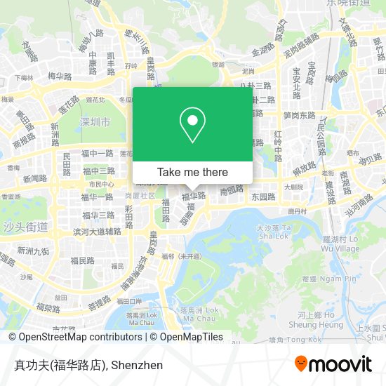 真功夫(福华路店) map