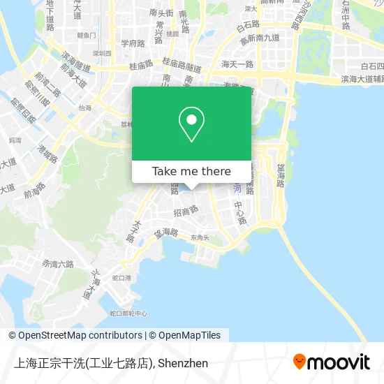 上海正宗干洗(工业七路店) map