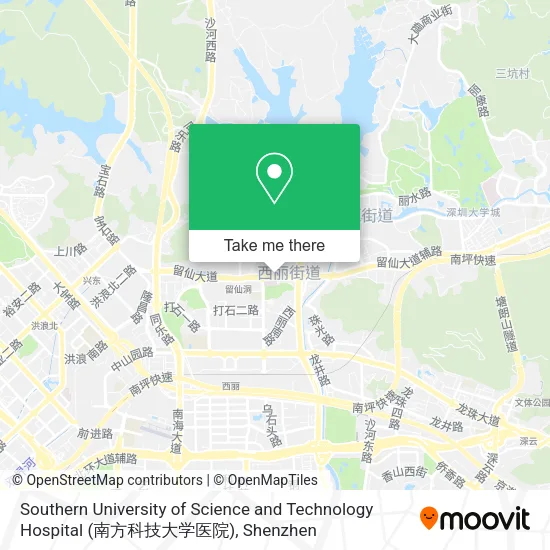 Southern University of Science and Technology Hospital (南方科技大学医院) map