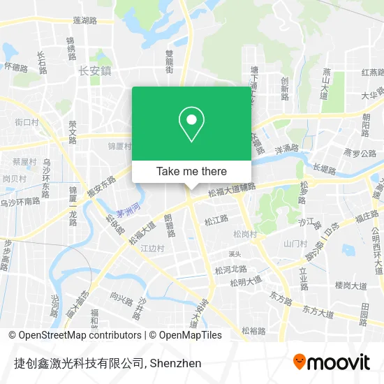 捷创鑫激光科技有限公司 map