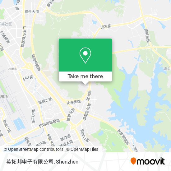 英拓邦电子有限公司 map