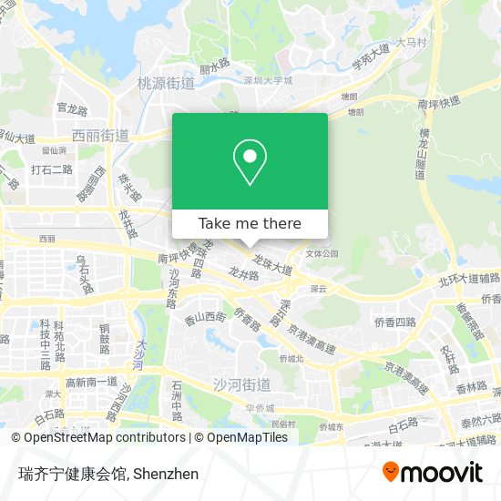 瑞齐宁健康会馆 map
