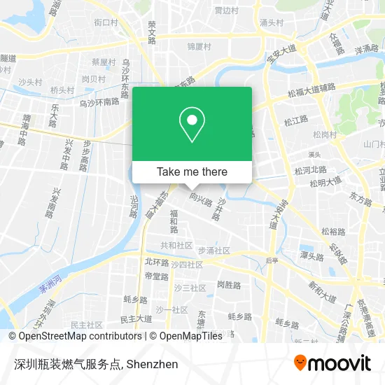 深圳瓶装燃气服务点 map