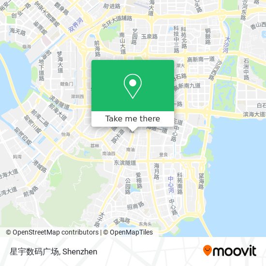星宇数码广场 map