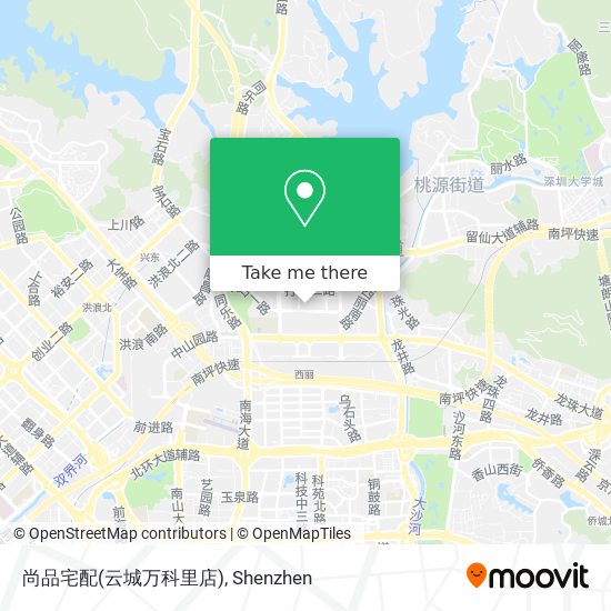 尚品宅配(云城万科里店) map