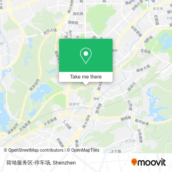 荷坳服务区-停车场 map